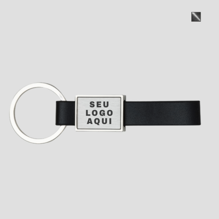 Chaveiro Metal Retangular