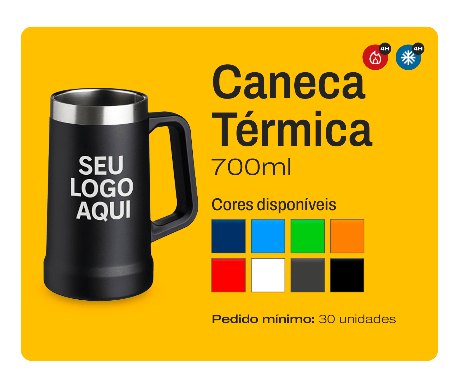 Caneca Térmica 700ml