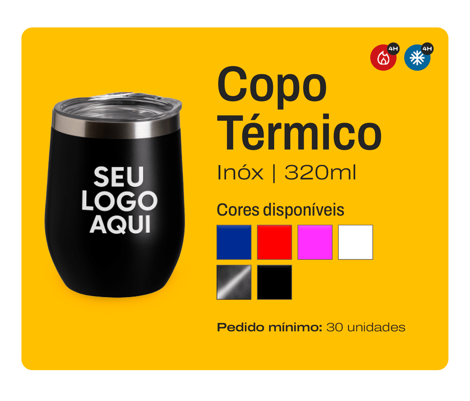 Copo Térmico 320ml